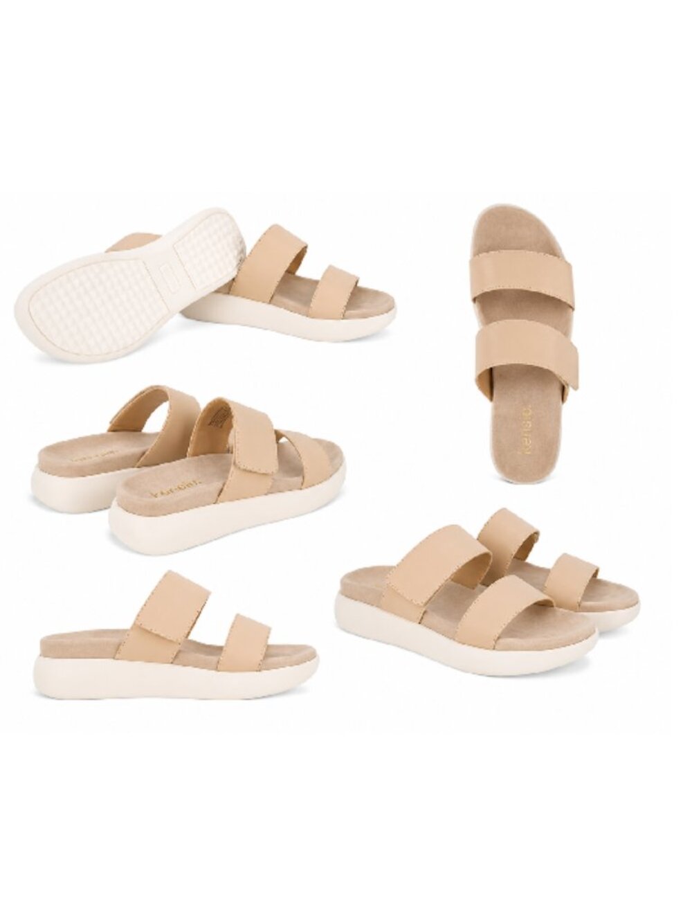 Kensie Ladies' Double Band Sandals
